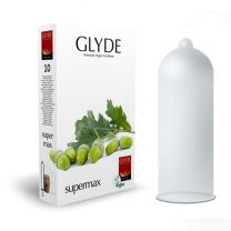 glyde super max isompi vegaani kondomi