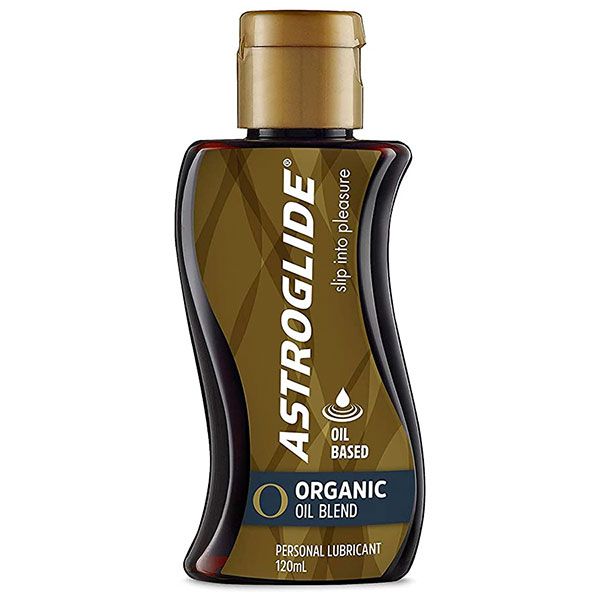 Astroglide Organic Oil Liquid & Massage Lotion, 120 ml