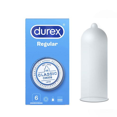 Durex Regular, 6 kpl