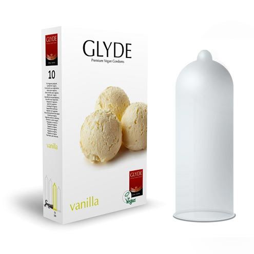 glyde ultra vanilla kondomi vegaani